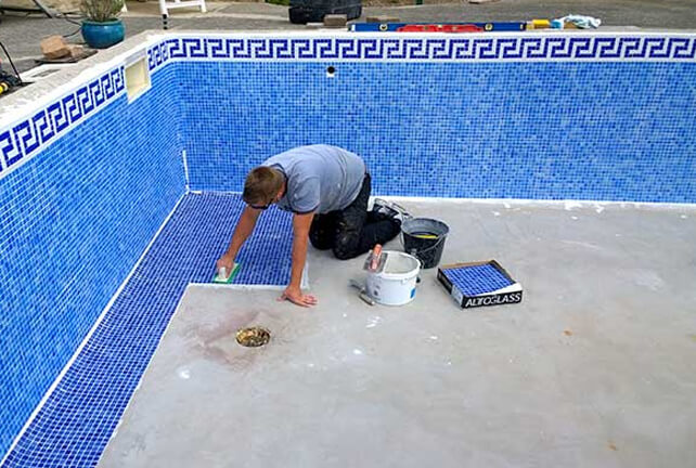 Pool Retiling